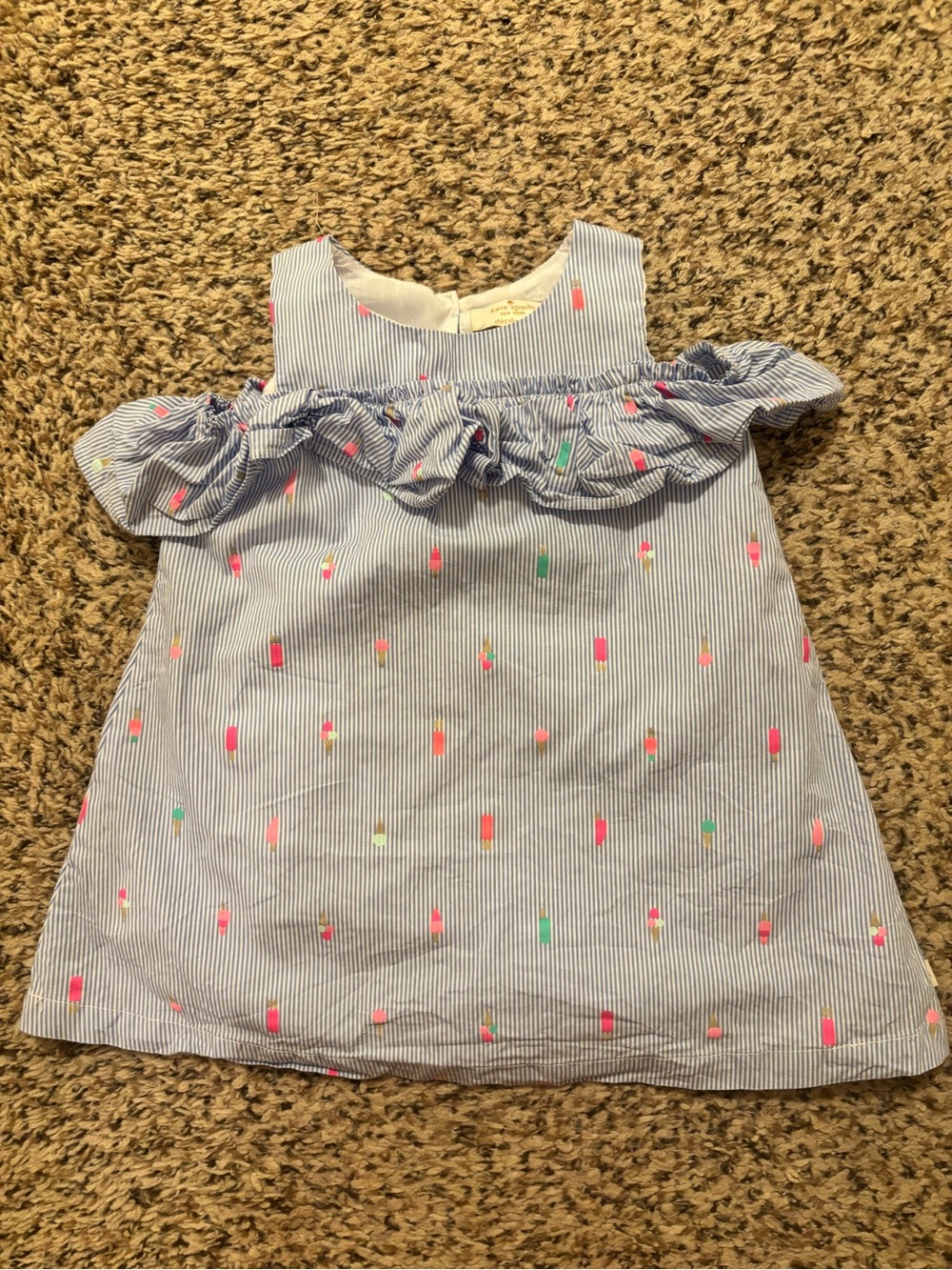 Baby Girls Kate Spade Striped Dress